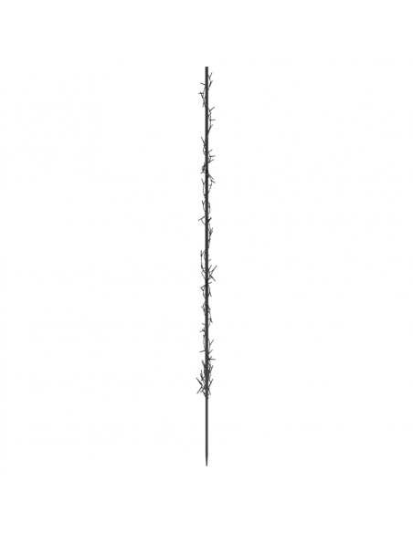 Decorazione Luminosa Natalizia con Picchetti Albero 80LED 60cm