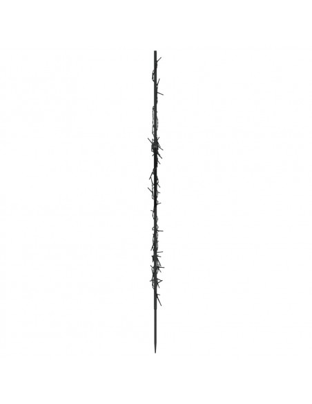 Decorazione Luminosa Natalizia con Picchetti Stella 80LED 60cm