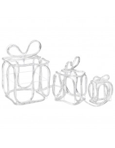 Decorazione Natale Scatole Regalo con 180 LED Interni Esterni