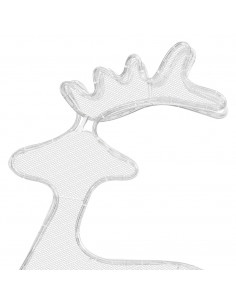 Decorazione Natalizia Renna in Rete con 306 LED 60x24x89 cm 2