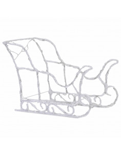 Decorazione Natalizia Renne e Slitta 320 LED Acrilico 2