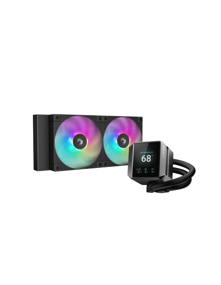 DEEPCOOL RAFF. LIQUIDO MYSTIQUE 240 ARGB TFT 2.8'' R-LX550-BKADSNC-G-1