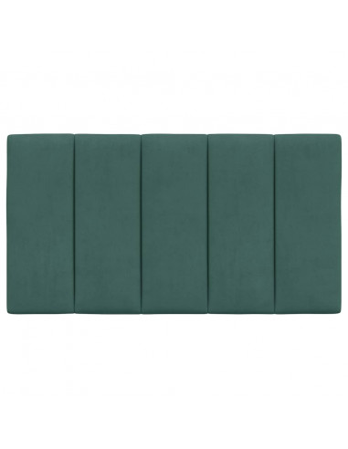 Cuscino Testiera Verde Scuro 90 cm in Velluto