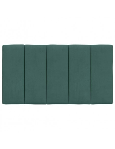 Cuscino Testiera Verde Scuro 90 cm in Velluto