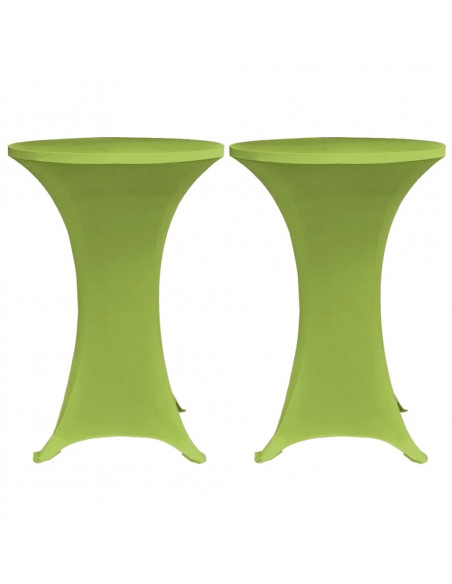 Copritavoli Elastici 4 pz 70 cm Verde