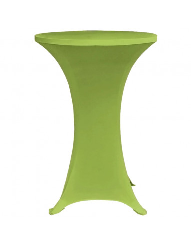 Copritavoli Elastici 4 pz 70 cm Verde