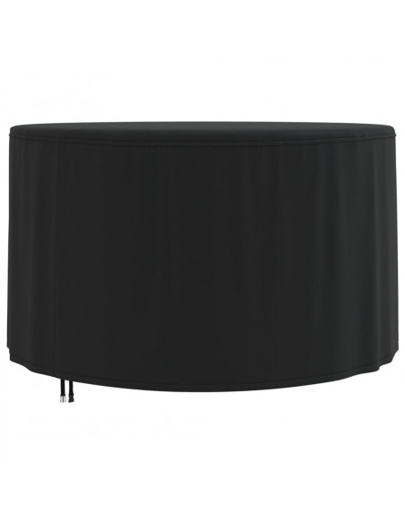 Copertura per Mobili da Giardino Nera Ø 128x71 cm 420D Oxford