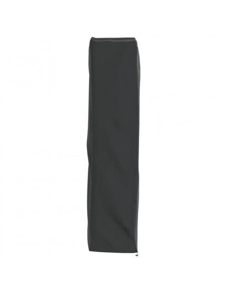 Copertura per Stufa a Piramide Nera 58x58x228 cm 420D Oxford