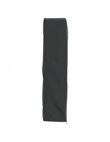 Copertura per Stufa a Piramide Nera 58x58x228 cm 420D Oxford