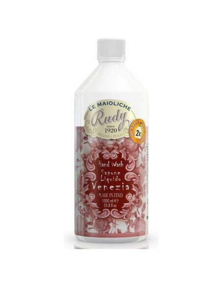 Detergente Rudy Le Maioliche Venezia Liquido Ricarica 1 Litro