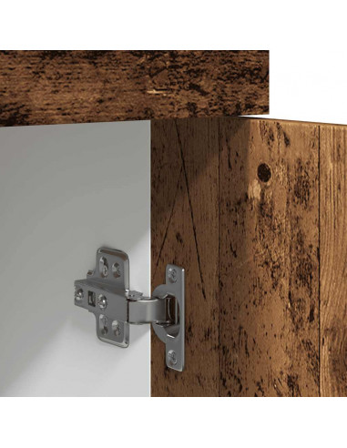 Cassettiera Legno Antico 80x46x81,5 cm Legno Multistrato