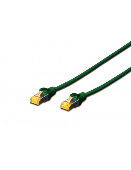 Digitus DK1644A030G Cavo Patch RJ45 Cat6A Doppia Schermatura 3m Verde