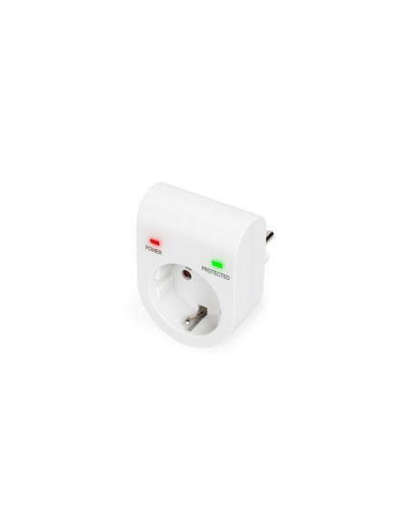 Digitus DN-95400 protezione da sovraccarico 1 presa(e) AC 230 V Bianco