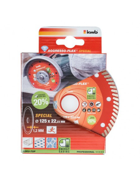 Disco diamante smerigliatrice Kwb 724540 SPECIAL