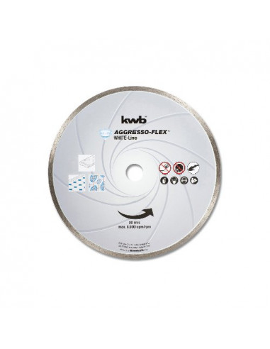 Disco diamante smerigliatrice Kwb 725750 WHITE LINE DIAMANT