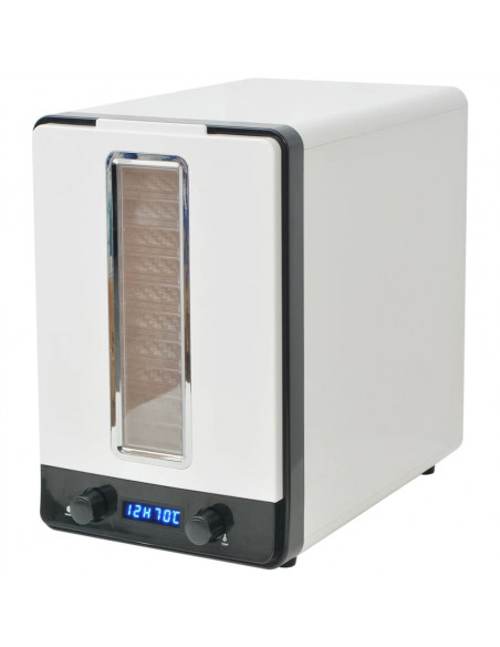Disidratatore Alimentare con 10 Vassoi 550 W Bianco
