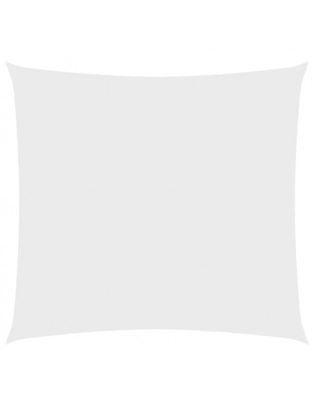 Vela Parasole in Tela Oxford Quadrata 5x5 m Bianco