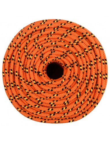 Corda Nautica Arancione 10 mm 50 m in Polipropilene