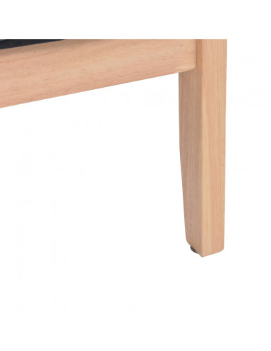 Divano a 3 Posti in Tessuto Grigio Scuro