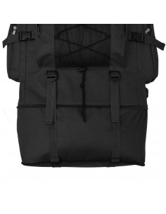Zaino Stile Militare XXL 100 L Nero