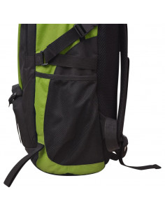 Zaino da Trekking 40L Nero e Verde