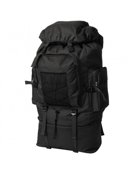 Zaino Stile Militare XXL 100 L Nero