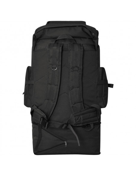 Zaino Stile Militare XXL 100 L Nero