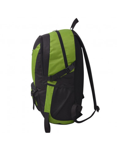 Zaino da Trekking 40L Nero e Verde
