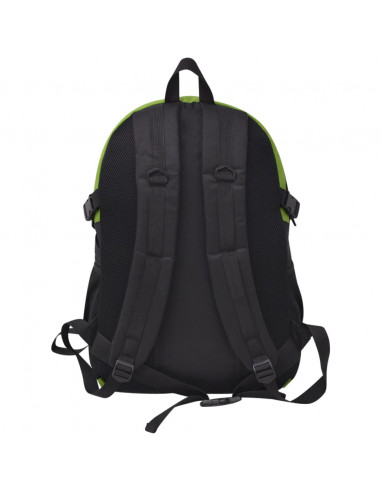 Zaino da Trekking 40L Nero e Verde