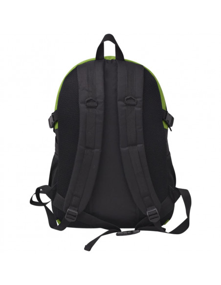 Zaino da Trekking 40L Nero e Verde
