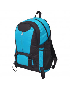 Zaino da Trekking 40L Nero e Blu 2