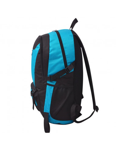 Zaino da Trekking 40L Nero e Blu