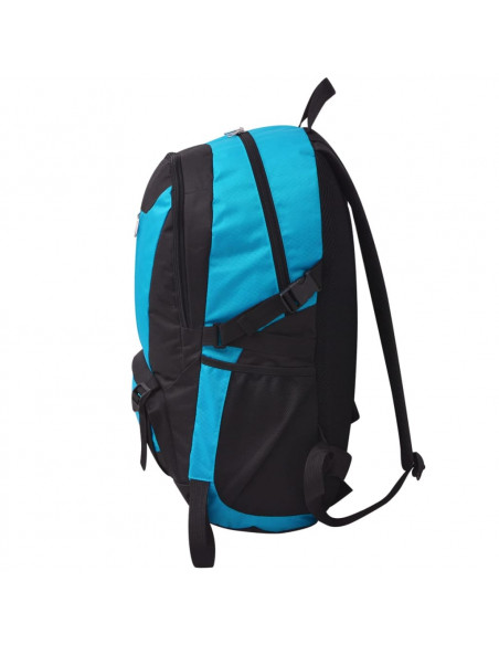 Zaino da Trekking 40L Nero e Blu