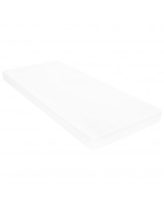 Divano Letto con Materasso 90x200 cm Legno Massello di Pino