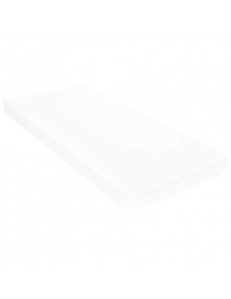 Divano Letto con Materasso 90x200 cm Legno Massello di Pino