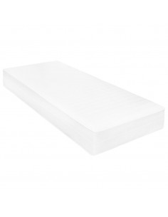 Divano Letto con Materasso 90x200 cm Legno Massello di Pino 2