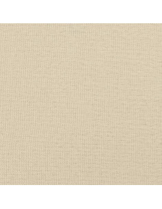 Divano Letto Estraibile con Cassetti Crema 90x200 cm in Tessuto 2