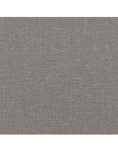 Divano Letto Estraibile con Cassetti Tortora 80x200 cm Tessuto 2