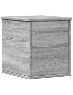 Contenitore Portaoggetti Grigio Sonoma 30x35x35 cm Truciolato 2