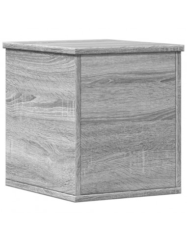 Contenitore Portaoggetti Grigio Sonoma 30x35x35 cm Truciolato