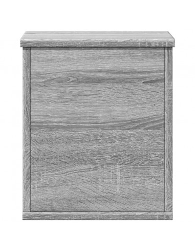 Contenitore Portaoggetti Grigio Sonoma 30x35x35 cm Truciolato