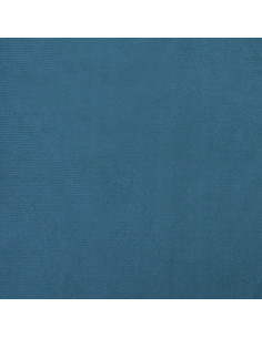 Divano per Bambini Blu 100x54x33 cm in Velluto