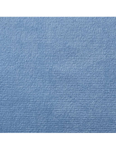 Divano per Bambini Blu in Morbido Peluche