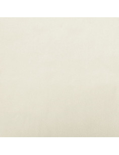 Divano per Bambini Crema 60x40x30 cm in Velluto 2