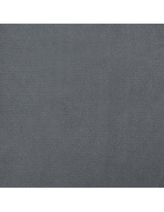 Divano per Bambini Grigio Scuro 100x50x26 cm in Velluto 2