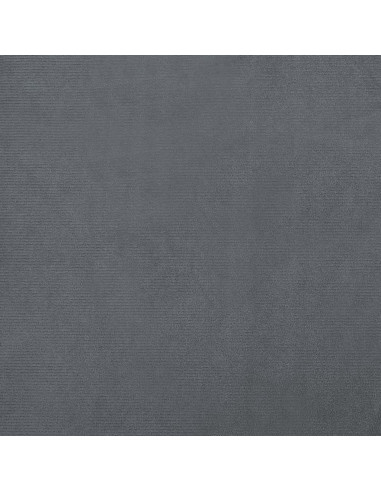 Divano per Bambini Grigio Scuro 70x40x24 cm in Velluto