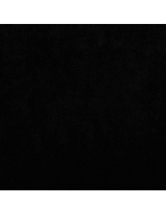 Divano per Bambini Nero 100x54x33 cm in Velluto