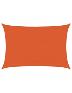 Vela Parasole 160 g/m² Arancione 3,5x4,5 m in HDPE 2