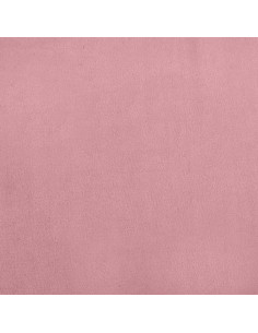 Divano per Bambini Rosa 70x40x24 cm in Velluto