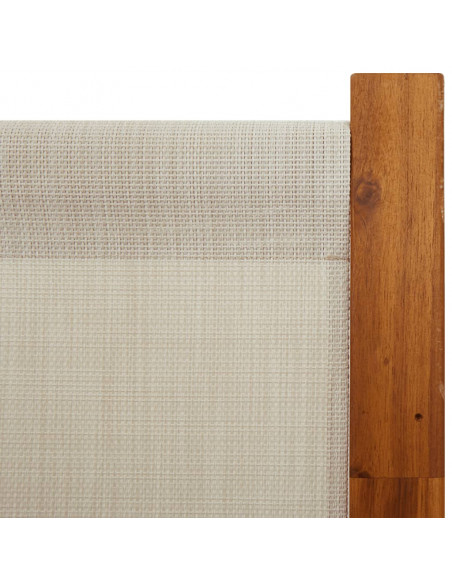 Divisorio a 3 Pannelli Grigio Chiaro 210x180 cm